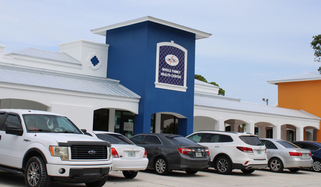 Exterior of whole family health center